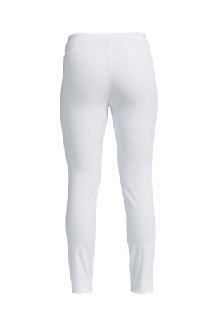 Laurie broek, model Slim basis viscose wit 27016-10970