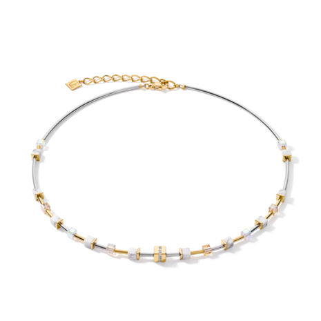 Coeur de Lion Ketting 5023/ /1816 Crystal-Gold