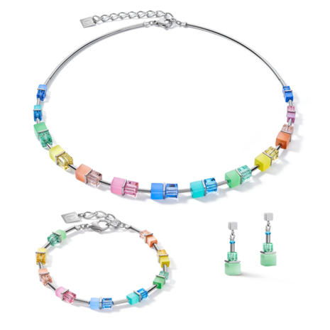 Coeur de Lion Ketting 5020/ /1522 Multicolour Pastel 1