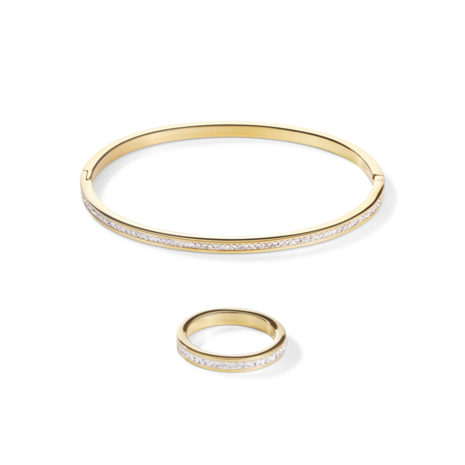Coeur de Lion Armband 0129/ /1816 Crystal-Gold