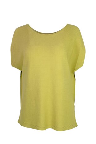 Oska kleding, trui Vibeke geel