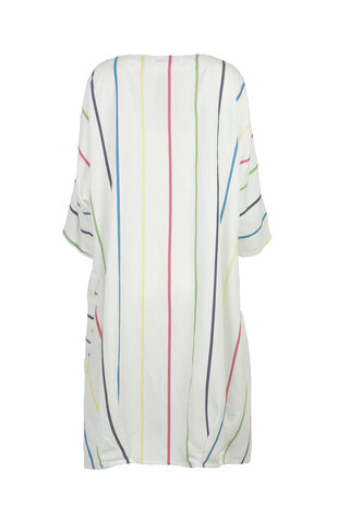 Ralston kleding, Jurk Siria wit multi