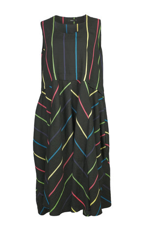 Referentiemaat = maat M/ 44,46.  L/46,48.  XL/48,50.    Schouder: mouwloos Mouw: geen Bovenwijdte: M/108 cm.  L/118 cm.  XL/128