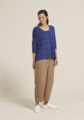 Two Danes kleding, shirt Beda blauw