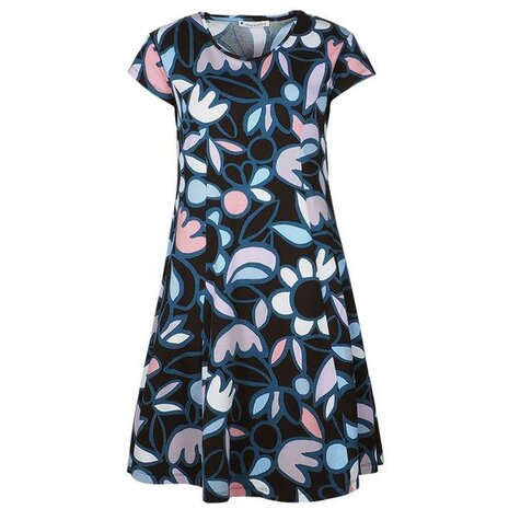 Mansted kleding Rain Jurk zwart