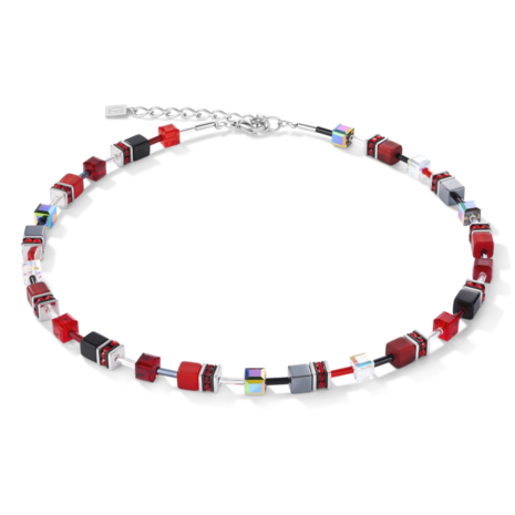 Coeur de Lion Ketting 4014/ /0312 Red-Haematite