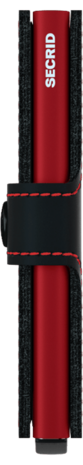 Secrid Miniwallet M Matte Black & Red portemonnee