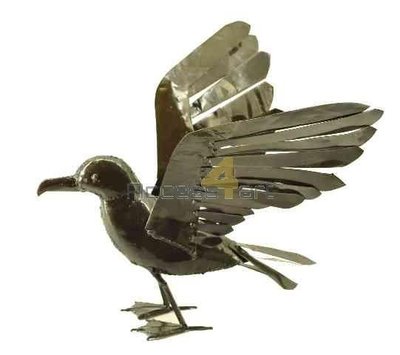 Metalen zeemeeuw, metalen vogel | Birdwoods
