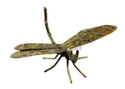 Metalen libelle staand, metalen vogel | Birdwoods