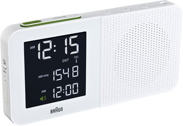 Braun digital clocks – BNC010WH-SRC wit wekkerradio