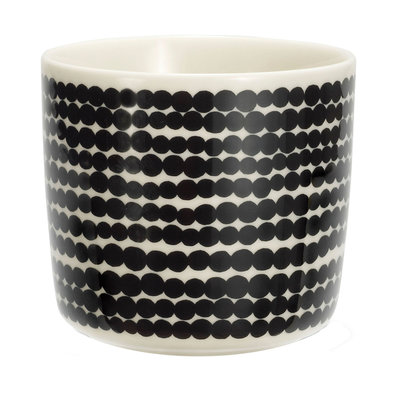 Marimekko servies Oiva koffiekop wit/zwart 2 dl 063291-190