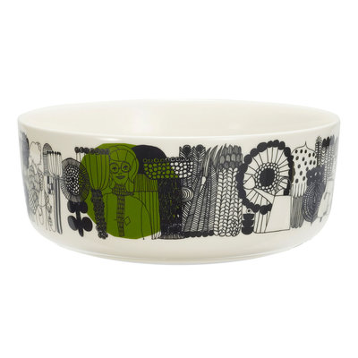 Marimekko servies Oiva schaal wit/zwart/groen 1,5 l 063302-196 