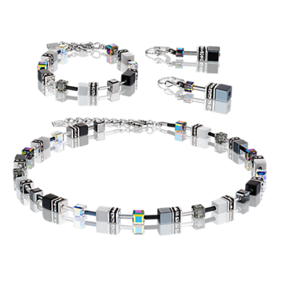 Coeur de Lion Armband 4014/ /1412 White-Grey