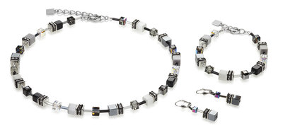 Coeur de Lion Ketting 4014/ /1412 White-Grey