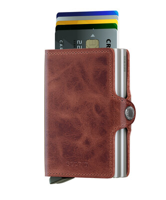 Secrid Twinwallet T Vintage Brown portemonnee