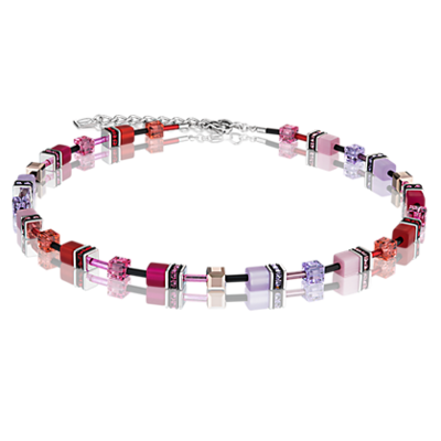 Coeur de Lion Ketting 2838/ /0325 Multicolor Red-Rose