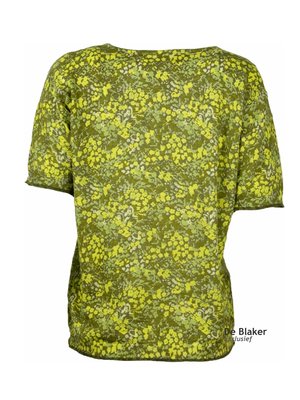 Mansted kleding Flossie shirt geel/groen