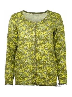 Mansted kleding Flo vest geel/groen