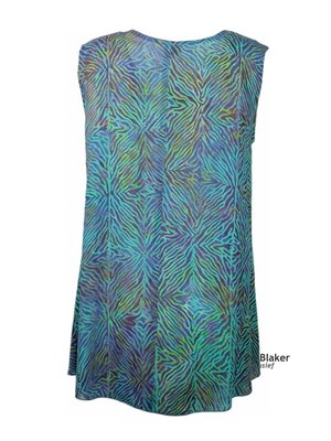 Unikat Artwear kleding top 202 violett