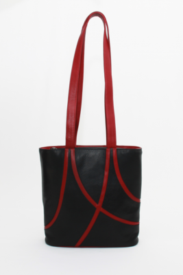 Krista's Lahti staand zwart, rood