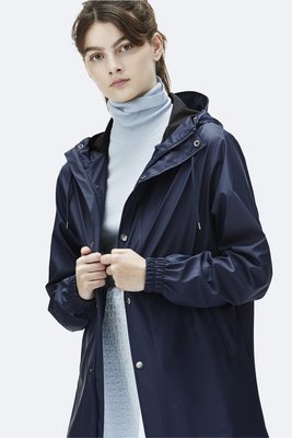 Rains Regenjas Fishtail Parka unisex blue 1257-02