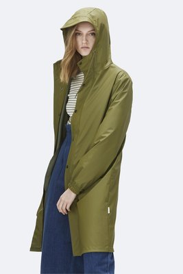 Rains Regenjas Fishtail Parka unisex sage 1257-78