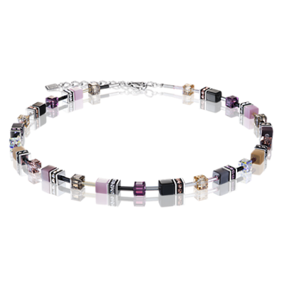 Coeur de Lion Ketting 2838/ /0838 Purple-Rose