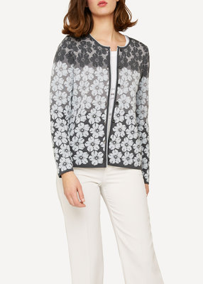 Oleana Cardigan 350 D2 grey grey