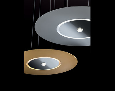 Cini & Nils hanglamp Passepartout55, mat wit, mat zwart, mat chroom, mat messing, gepolijst chroom, gepolijst messing