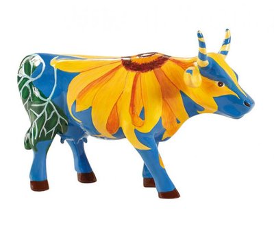 Cow Parade 47845 M Udderly Sunflowers