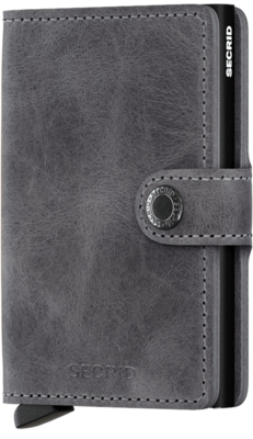 Secrid Miniwallet MV Vintage Grey-Black portemonnee