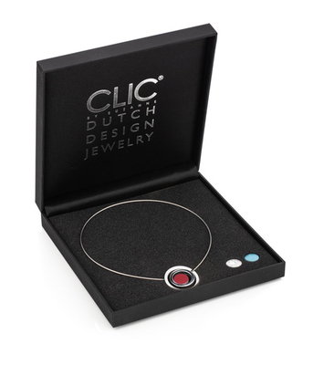 CLIC Ketting SE2018 Rood, Metaal, Groen