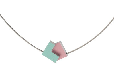 CLIC Ketting C144R Rood en Blauw