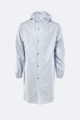 Rains Regenjas Fishtail Parka unisex metallic ice grey 1257-96