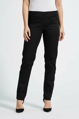 Laurie broek, model Betty Regular basis katoen zwart 28111-99100