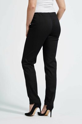 Laurie broek, model Betty Regular basis katoen zwart 28111-99100