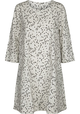 Two Danes jurk Thorid grijs/zand