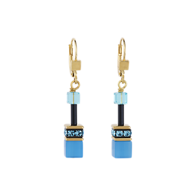 Coeur de Lion Oorbellen 2838/ /1573 Multicolor Rainbow-Gold 2