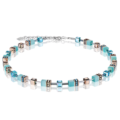 Coeur de Lion Ketting 4016/ /2000 Aqua