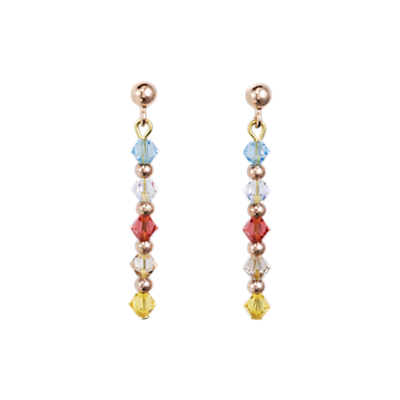 Coeur de Lion Oorbellen 4948/ /1522 Multicolor Pastel