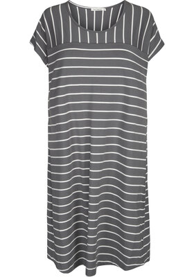 Two Danes jurk Baja S taupe/offwhite