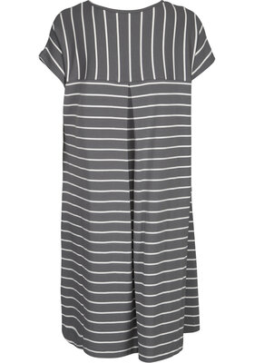 Two Danes jurk Baja S taupe/offwhite