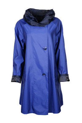 Herluf jas Storm twee zijden draagbaar cobalt blauw
