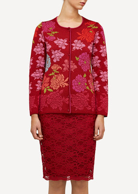 Oleana Cardigan 333 R rood