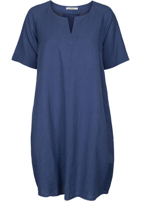 Two Danes jurk Laica blauw