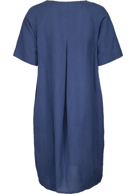 Two Danes jurk Laica blauw