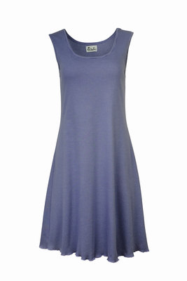 Jalfe 12084-434S jurk ekologisch katoen lavendel-blauw/lavendel