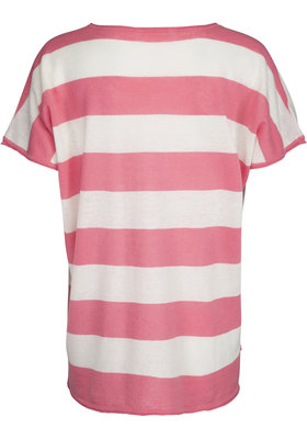 Two Danes shirt top Lucienne rose wit