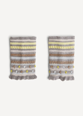 Oleana Wristlets 347 DY grijs/geel