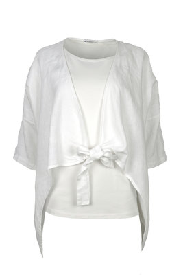 Blueberry Italia linnen jasje wit 9027